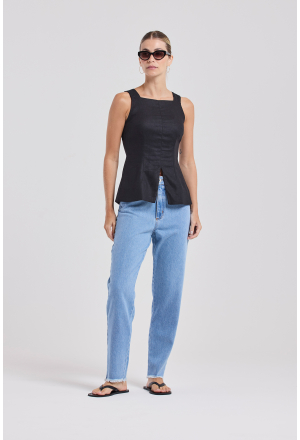 CALÇA LU DESFIADA JEANS CLARO