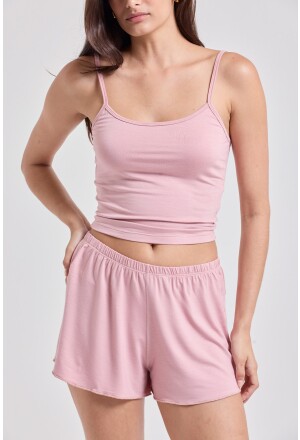 BLUSA TRÉGUA VISCOLYCRA ROSÉ