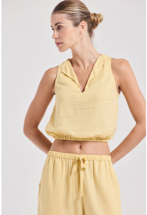REGATA LIS CAMBRAIA AMARELO