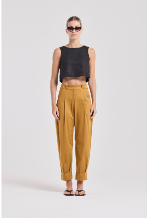CALÇA ALFAIATARIA COTTON CARAMELO