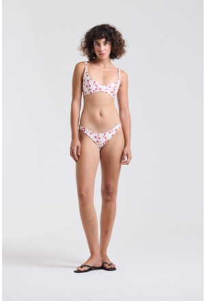 CALCINHA BASICA VERMELHA TULIPAS