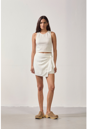 REGATA TRICOT TEXTURE OFFWHITE