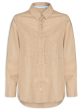 CAMISA SOCIAL CAMBRAIA BEGE