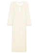 VESTIDO CROCHET GOTA BEGE