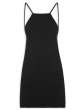 VESTIDO MINI DECOTE QUADRADO PRETO