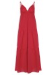 VESTIDO ALÇA RODADO VERMELHO