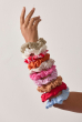 SCRUNCHIE LB LISTRA VERMELHA