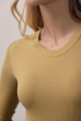 BLUSA MANGA RIBANA CAQUI