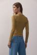 BLUSA MANGA RIBANA CAQUI