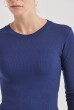 BLUSA MANGA RIBANA MARINHO