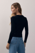 BLUSA MANGA RIBANA PRETO