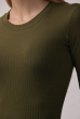 BLUSA MANGA RIBANA VERDE