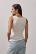 REGATA DECOTE ALTO VISCOLYCRA OFFWHITE