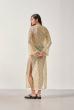 VESTIDO CROCHET GOTA BEGE