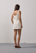 VESTIDO MINI LINHO WASHED OFFWHITE