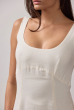VESTIDO MINI LINHO WASHED OFFWHITE