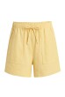 SHORT BOLSO CAMBRAIA AMARELO