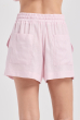 SHORT BOLSO CAMBRAIA ROSA