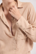 CAMISA SOCIAL CAMBRAIA BEGE