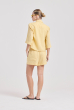 SHORT BOLSO CAMBRAIA AMARELO