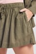 SHORT DRAPEADO CAMBRAIA VERDE