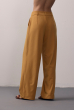CALÇA PREGAS ALFAIATARIA MOSTARDA