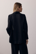 CAMISA SOCIAL ARREDONDADA CAMBRAIA PRETO