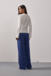 BLUSA DECOTE V TEXTURIZADA