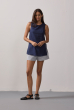 BLUSA LONGA CAMBRAIA MARINHO