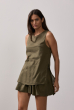 BLUSA LONGA CAMBRAIA VERDE