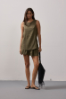 BLUSA LONGA CAMBRAIA VERDE