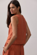 BLUSA DECOTE V CAMBRAIA TERRA
