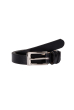 CINTO LB PRETO FIVELA PRATA 