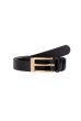 CINTO LB PRETO FIVELA DOURADA