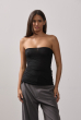 BLUSA RETA PLISSADA