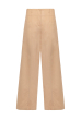 CALÇA PANTALONA PESPONTADA BEGE