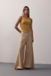 BLUSA DETALHE LATERAL MOSTARDA