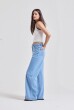 CALÇA NANDA JEANS CLARO