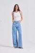 CALÇA NANDA JEANS CLARO