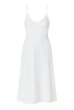 VESTIDO CORPETE MIDI OFFWHITE