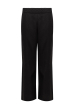 CALÇA TRANÇAS FENDA LINHO PRETO