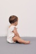 MACAQUINHO BABY NUVEM TRAMA OFFWHITE