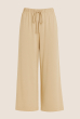 CALÇA SERENA FLANELADA BEGE