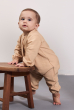 MACACÃO BABY COZY FLANELADO BEGE