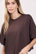 T-SHIRT SERENA FLANELADA CAFÉ
