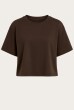 T-SHIRT SERENA FLANELADA CAFÉ