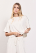 T-SHIRT SERENA FLANELADA OFFWHITE