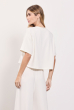 T-SHIRT SERENA FLANELADA OFFWHITE