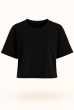 T-SHIRT SERENA MOLETINHO PRETO