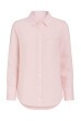 CAMISA SOCIAL BOLSO CAMBRAIA ROSA